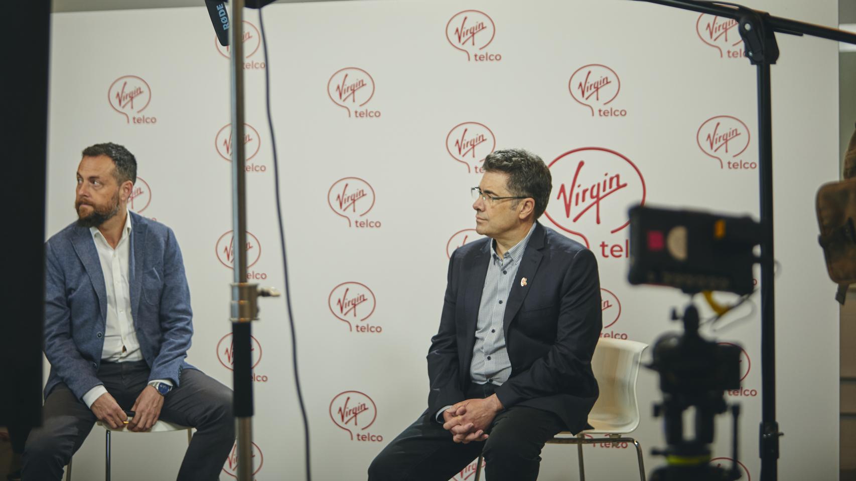 José Miguel García, durante la rueda de prensa virtual de presentación de Virgin Telco.