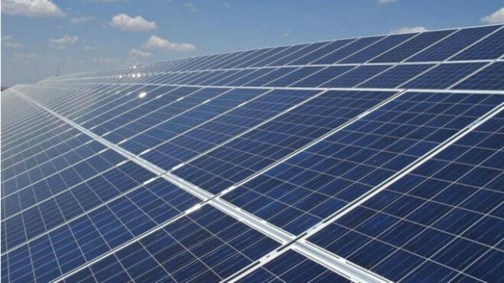 Imagen de archivo de una planta fotovoltaica