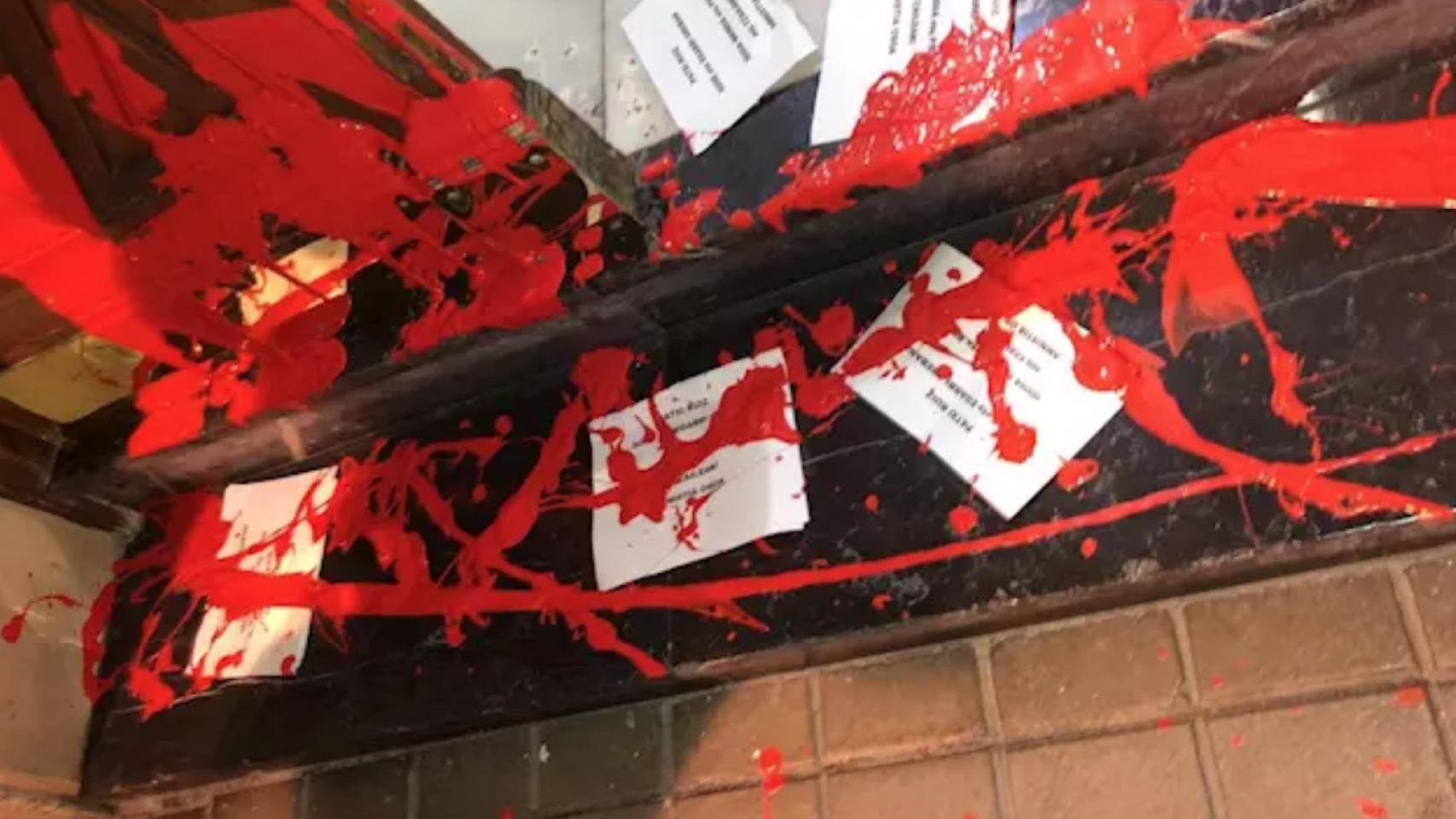 Ataque en la casa de Idoia Mendia, secretaria general de los socialistas vascos.