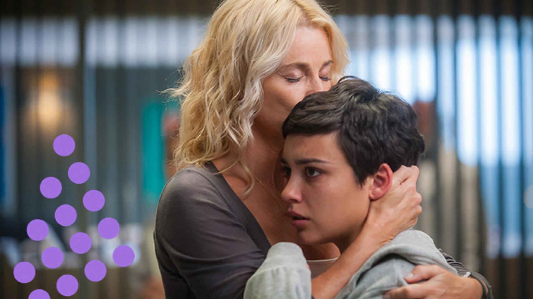 Una escena de la serie Madres.
