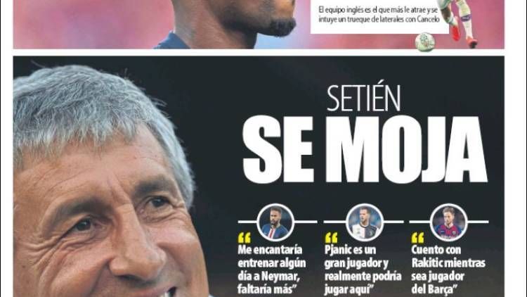 La portada del diario Mundo Deportivo (23/05/2020)