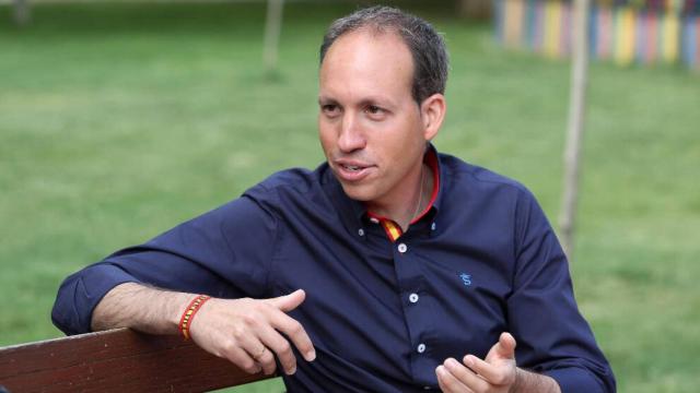 Daniel Arias, presidente provincial de Vox Toledo (Ó. HUERTAS)