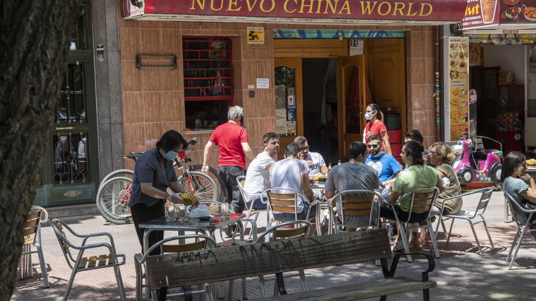 El restaurante chino de Chen ha abierto su terraza por primera vez desde el 13 de marzo.