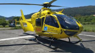 Helicóptero medicalizado del 061.