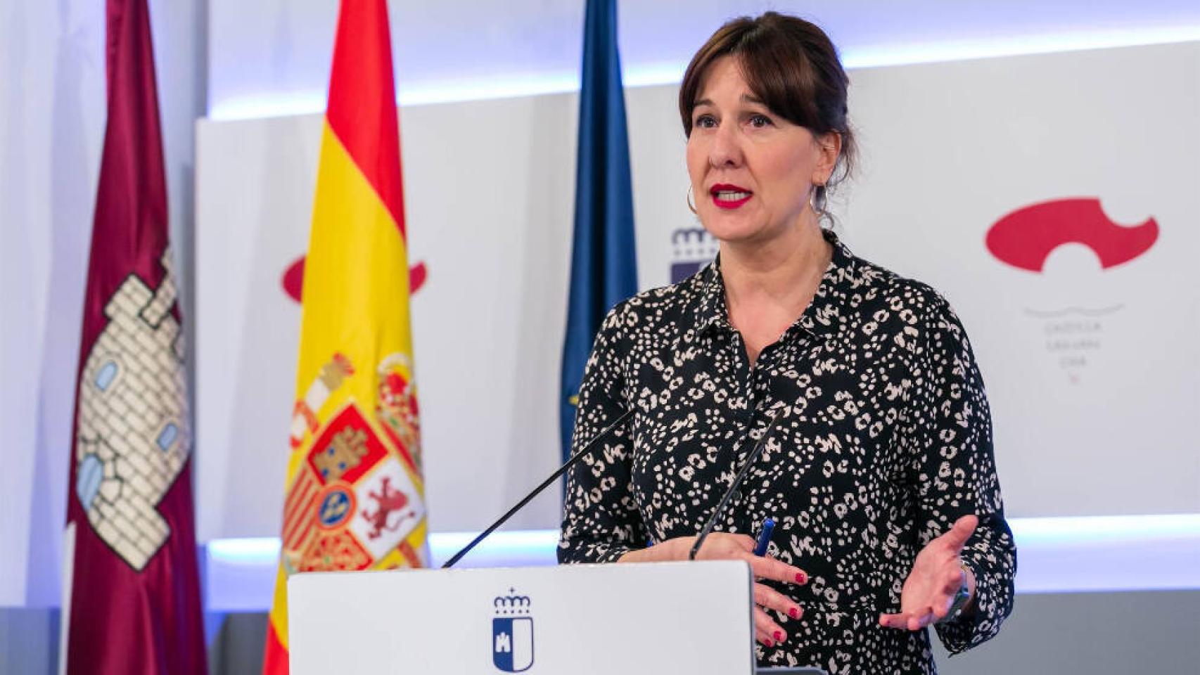 Blanca Fernández, portavoz del Gobierno de Castilla-La Mancha