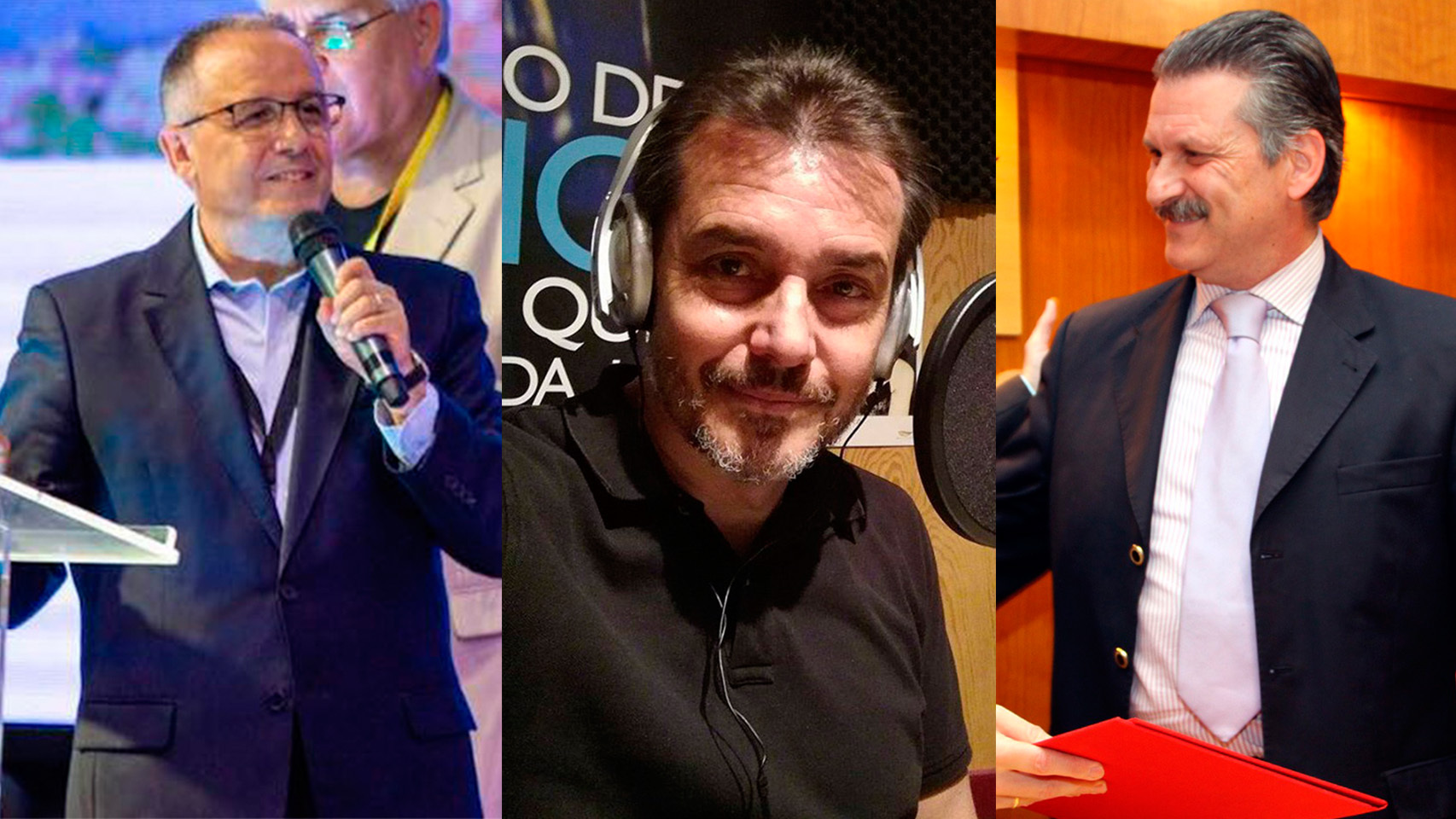 Jorge, Manuel y Juan Luis, los tres evangelistas que obedecieron a Sanidad el 6-M.