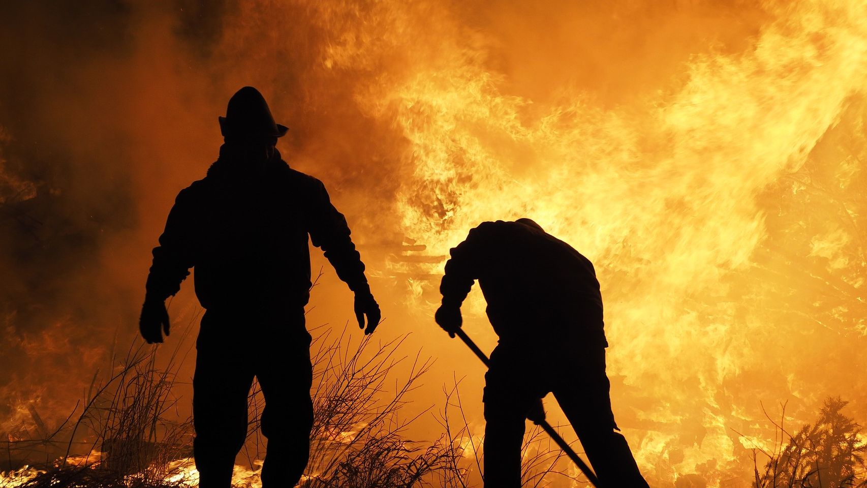 Imagen de archivo de un incendio.