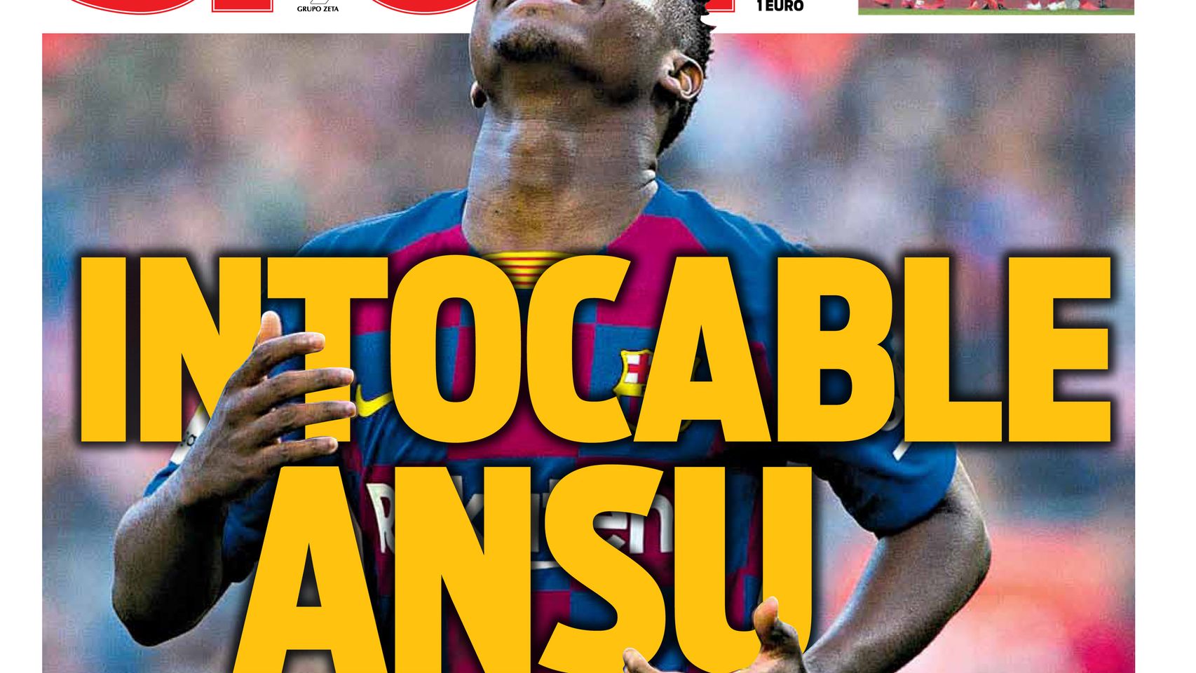 La portada del diario SPORT (27/05/2020)