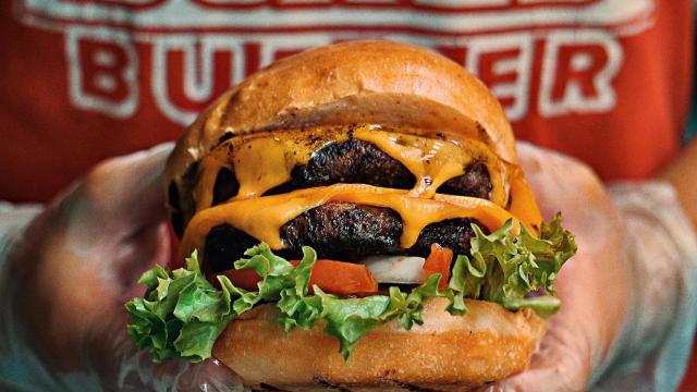 Imagen de archivo de hamburguesa