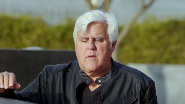 Jay Leno en una captura del vídeo.