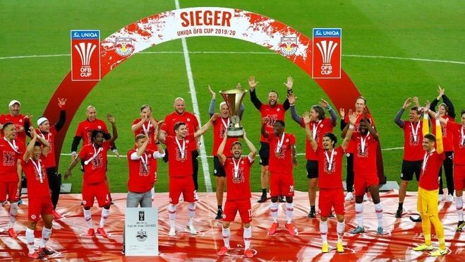El Red Bull Salzburgo gana el primer título en tiempos de Covid-19