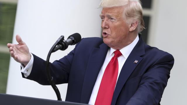 El presidente de EEUU, Donald Trump.