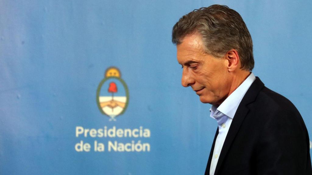 Mauricio Macri en una imagen de archivo.