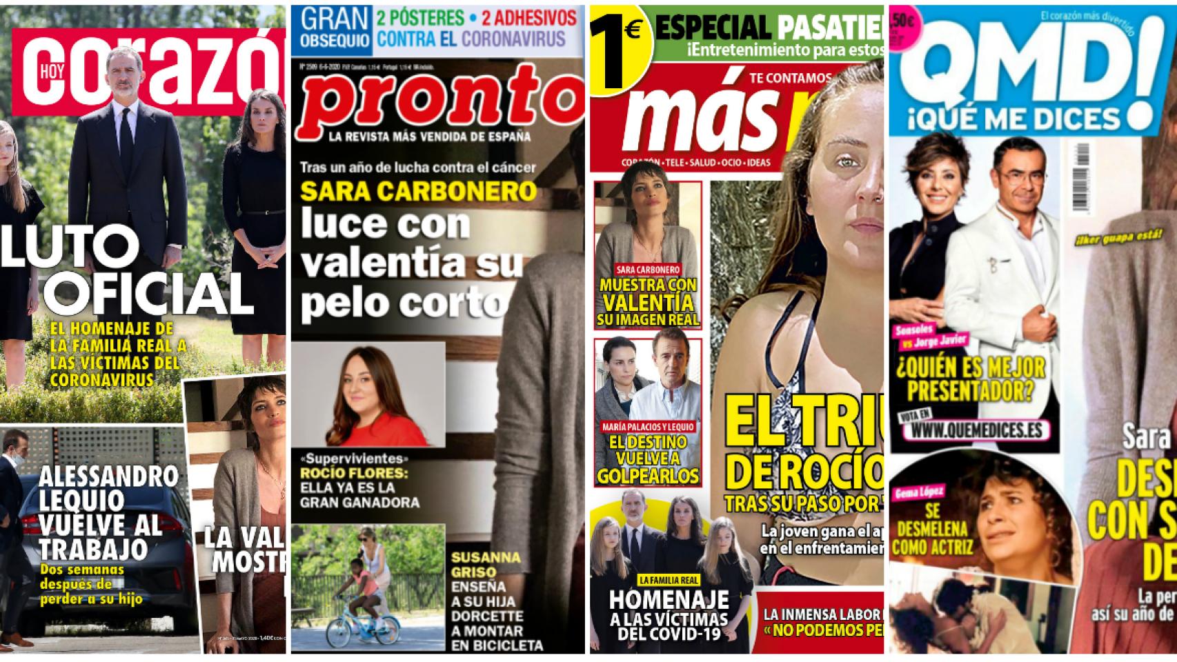 Estas son las revistas de este lunes.
