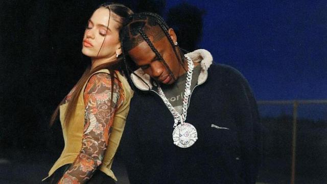Rosalía y Travis Scott.
