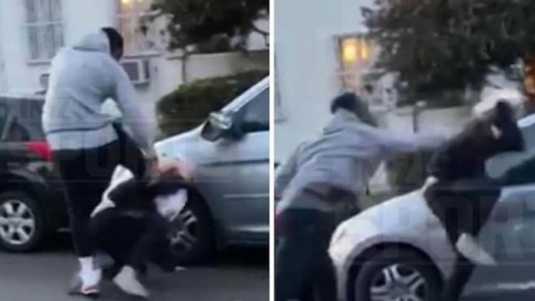 JR Smith da una paliza a un hombre blanco