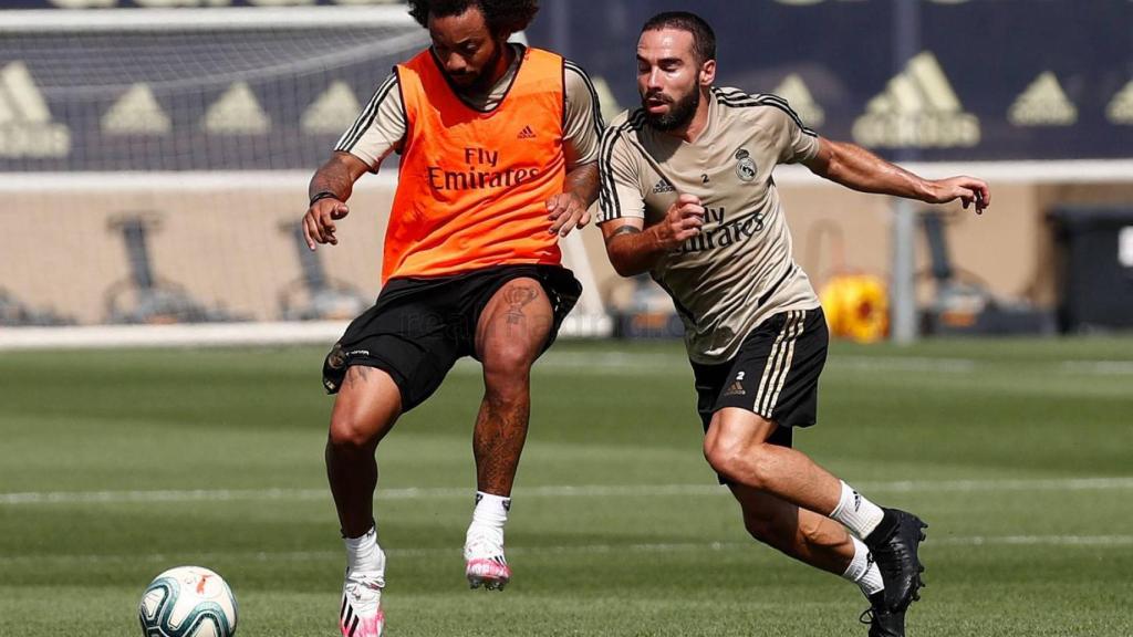 Marcelo y Dani Carvajal