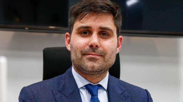 David Aganzo, en la sede de AFE