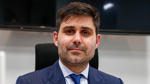 David Aganzo, en la sede de AFE