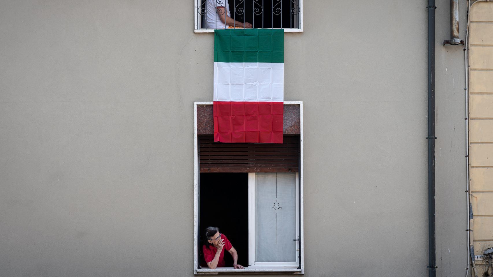 La Italia confinada.