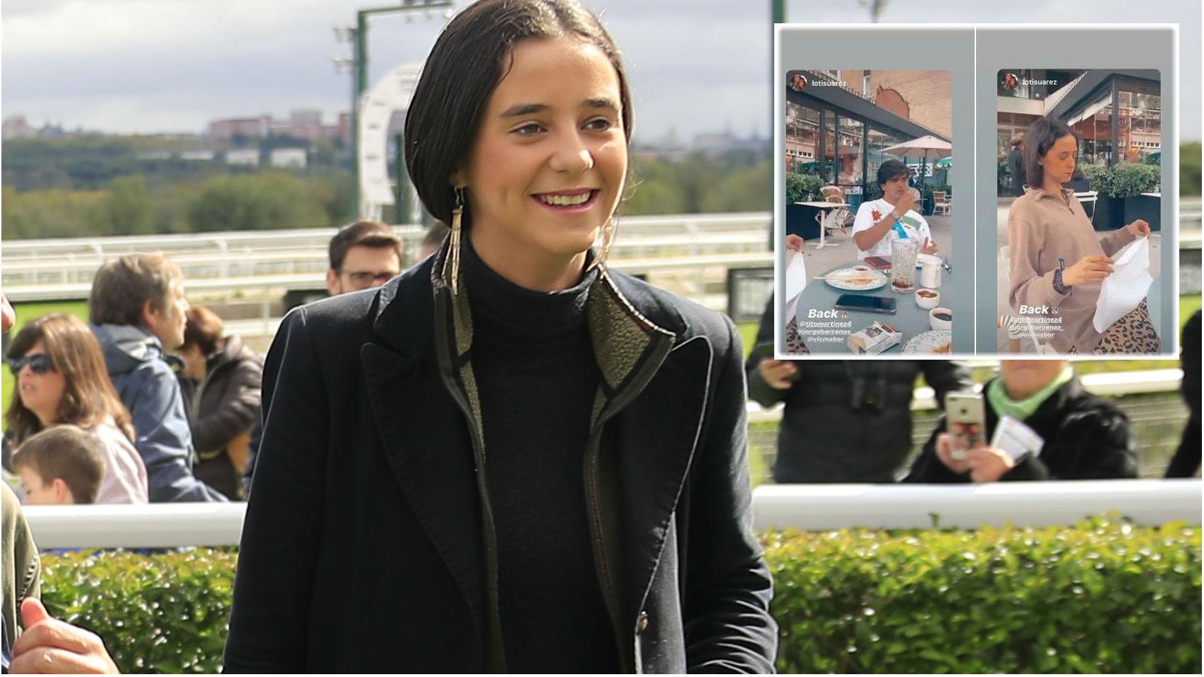 Victoria Federica en montaje de JALEOS junto a su 'pillada' con amigos.