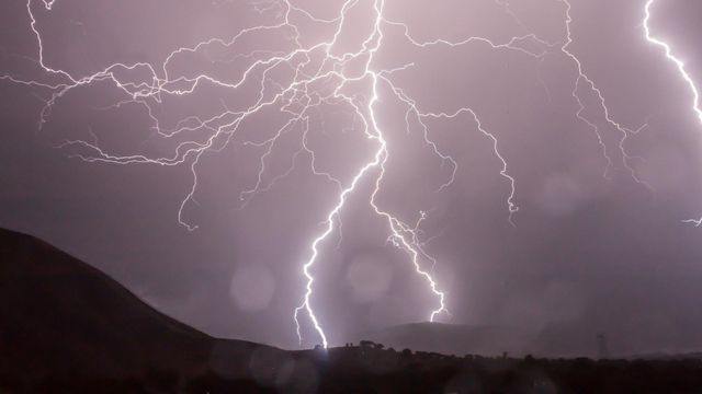 Imagen de archivo de una tormenta