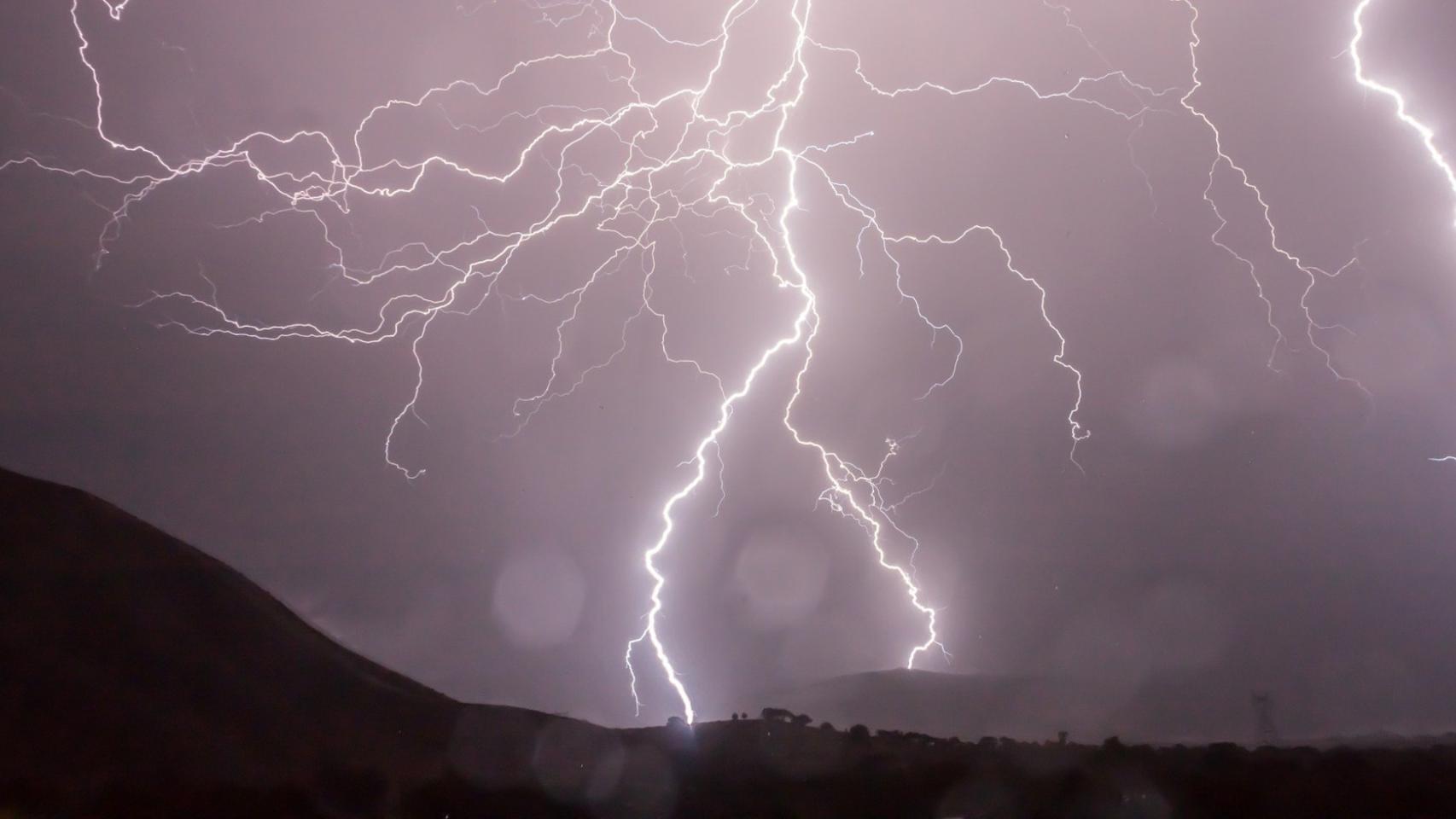 Imagen de archivo de una tormenta