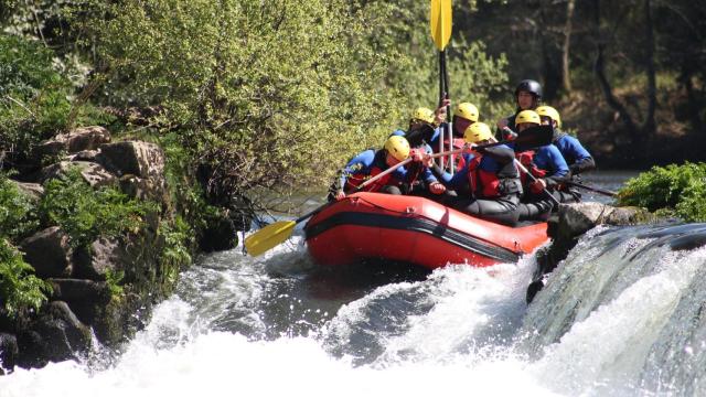 Rafting, deporte en plena naturaleza.