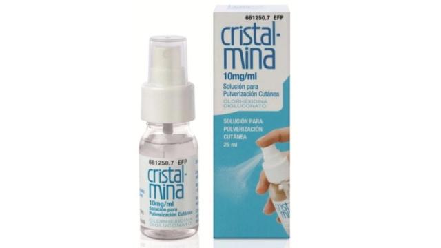 Cristalmina para pulverizar,