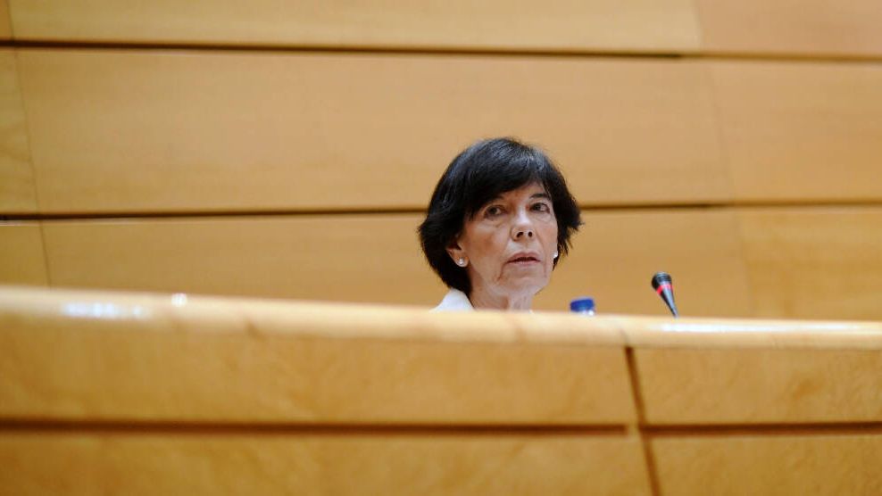 La ministra de Educación y Formación Profesional, Isabel Celaá