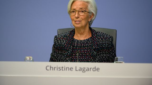 La presidenta del Banco Central Europeo (BCE), Christine Lagarde