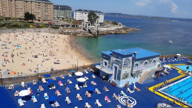 Exterior del Club del Mar.