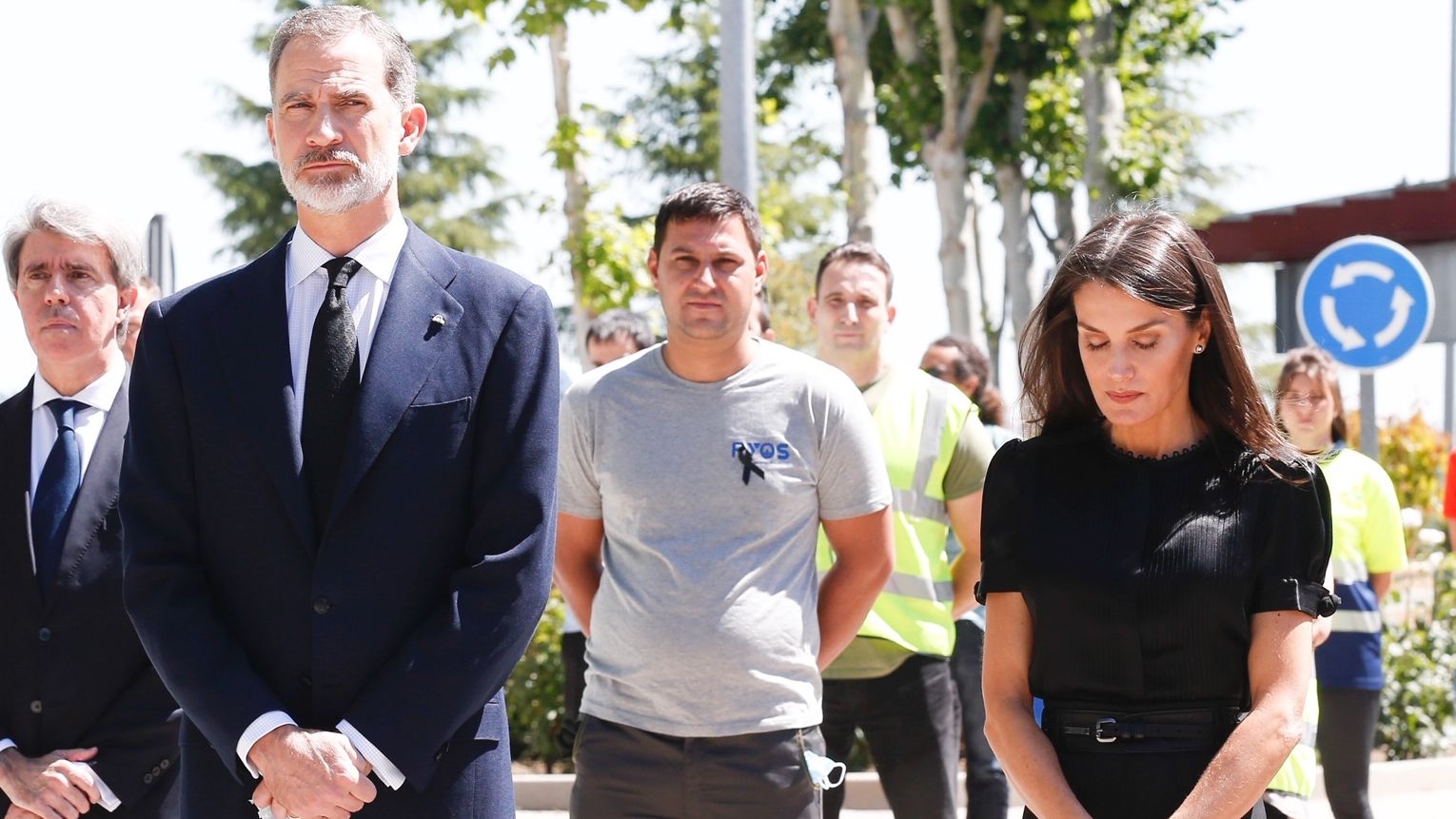 Los reyes Felipe VI y Letizia.