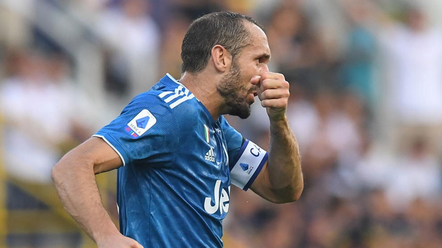 Chiellini, con la Juventus