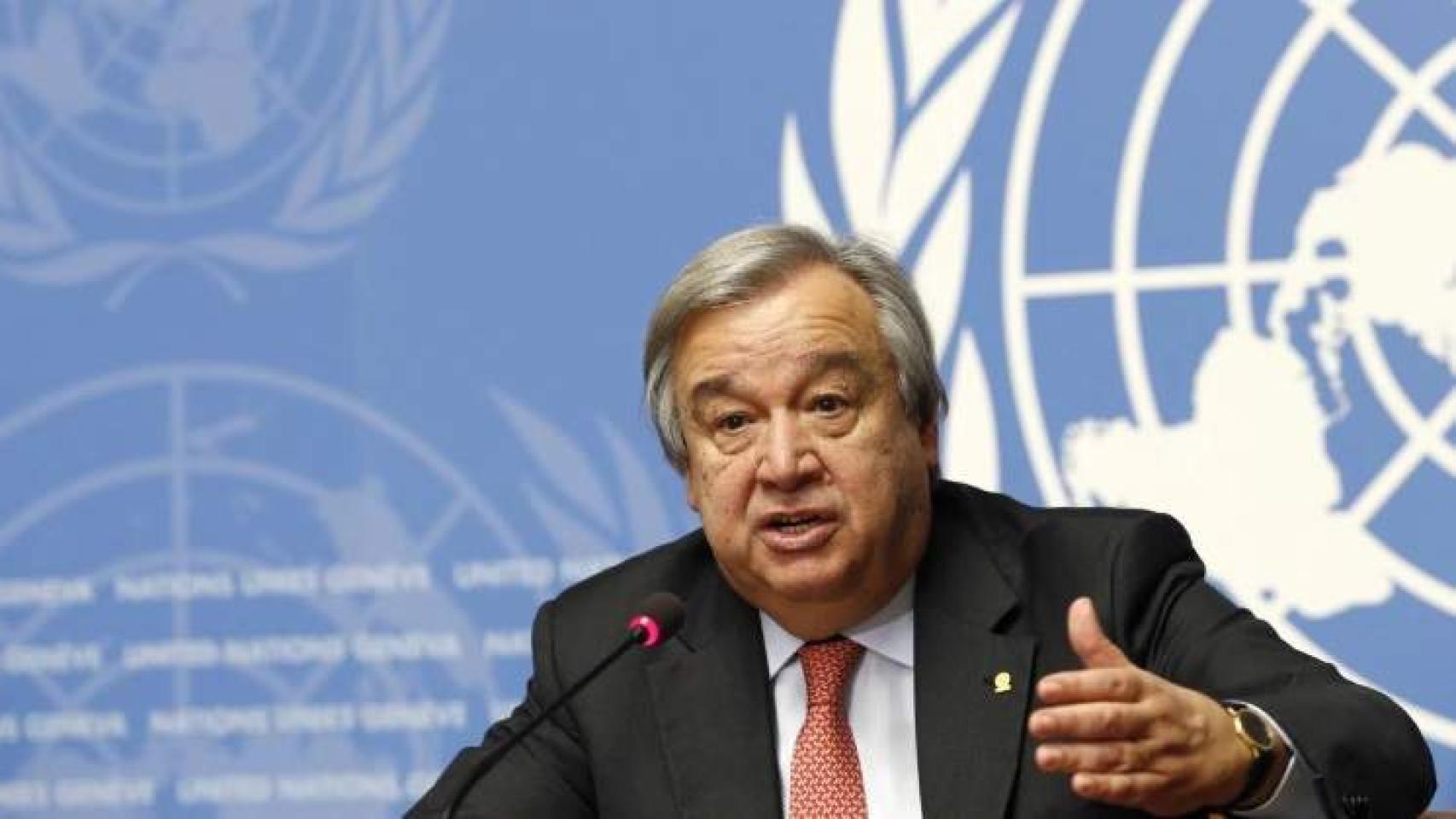 António Guterres, secretario general de la ONU, en una imagen de archivo.