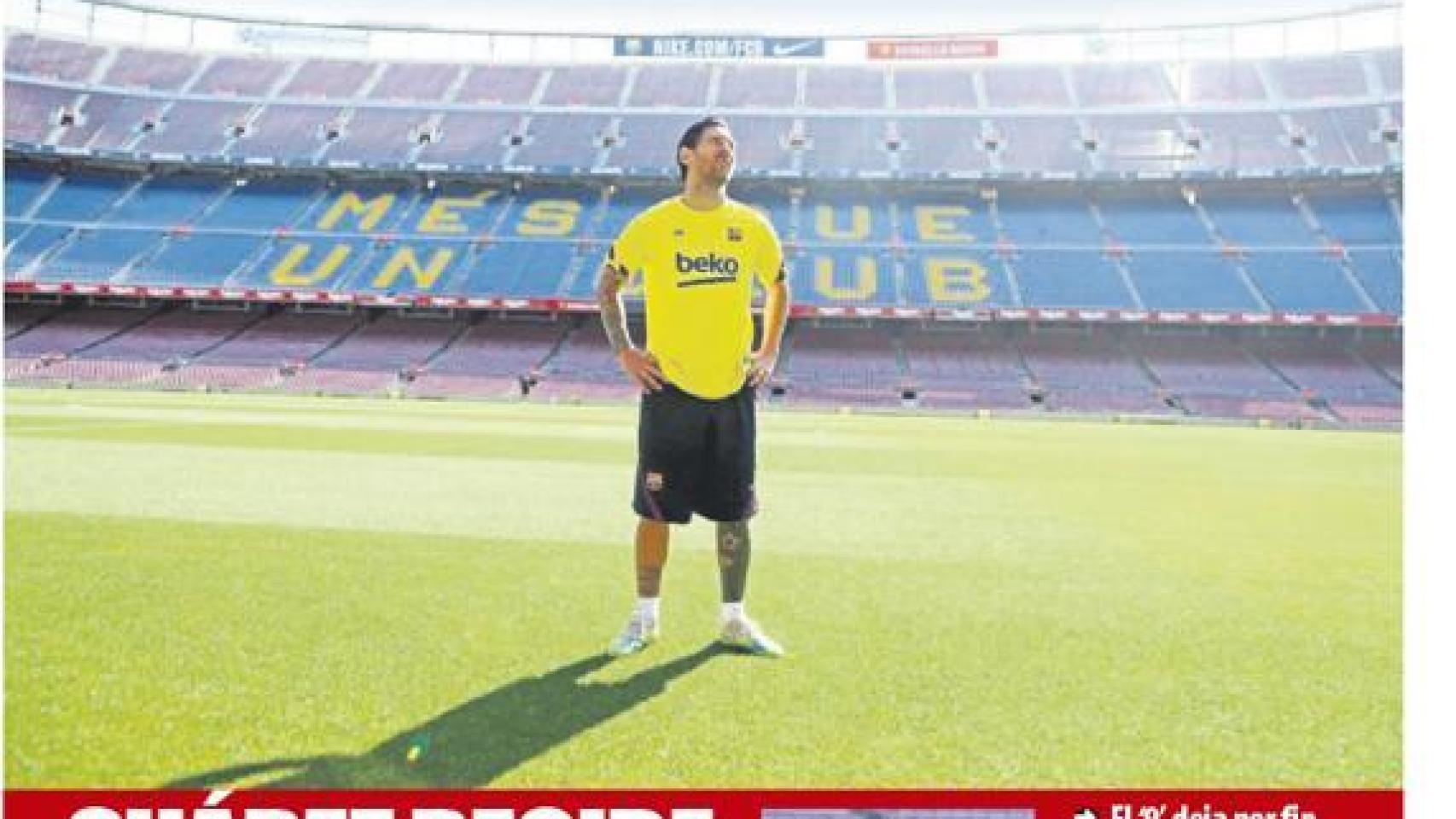 La portada del diario Mundo Deportivo (07/06/2020)