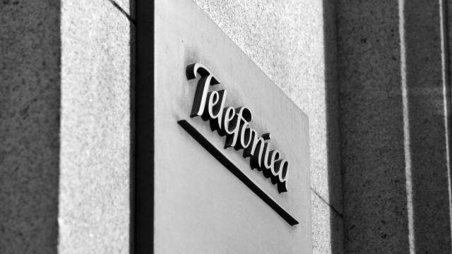 Logo de Telefónica, en una imagen de archivo.