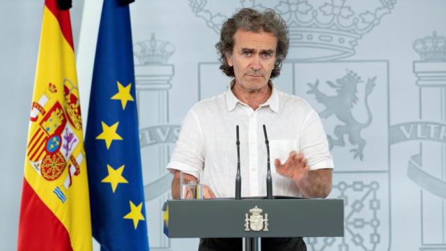 El director del Centro de Coordinación de Alertas y Emergencias Sanitarias, Fernando Simón, este lunes.