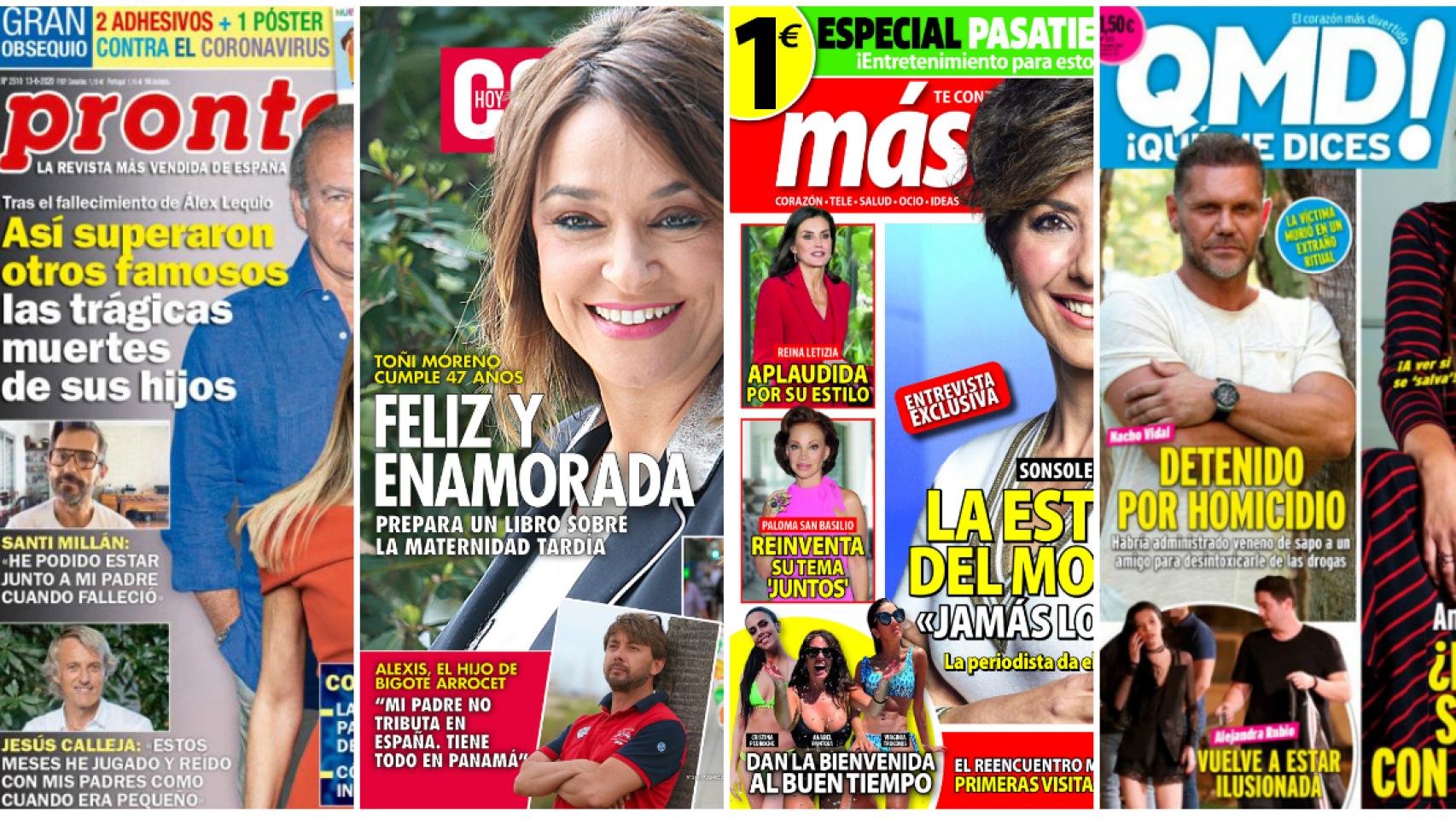 Estas son las revistas de este lunes.