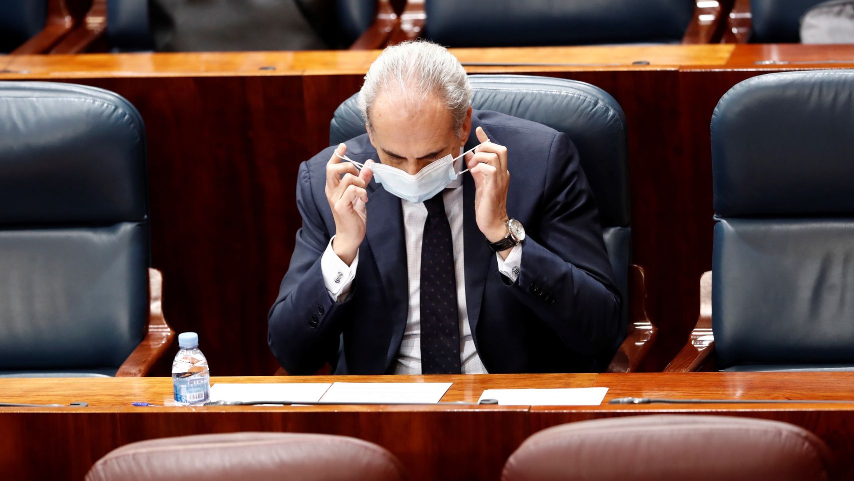 Enrique Ruiz Escudero, consejero de Sanidad de la Comunidad de Madrid.