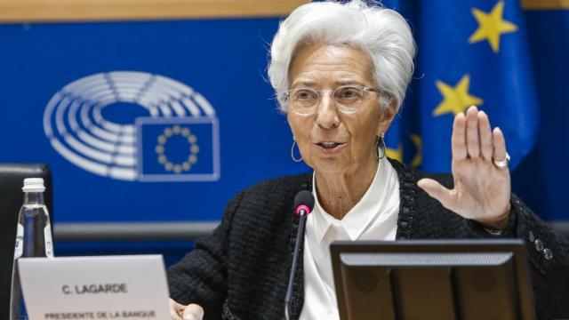 Christine Lagarde, presidenta del Banco Central Europeo (BCE).
