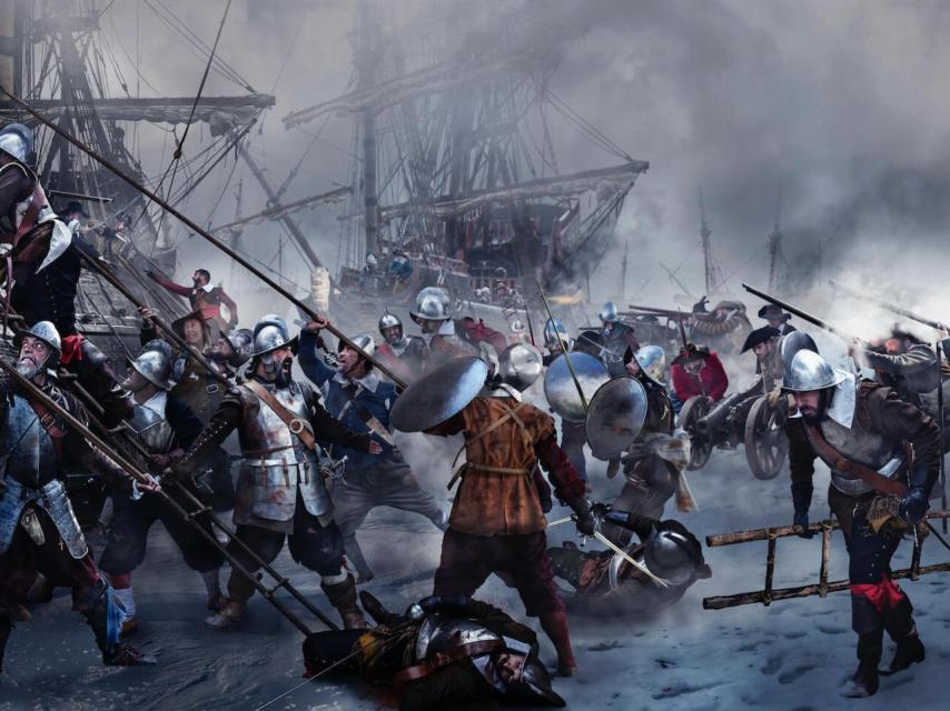 Reconstrucción del Milagro de Empel.