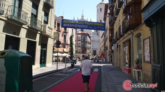 peatonalizacion calle regalado valladolid comercio 1