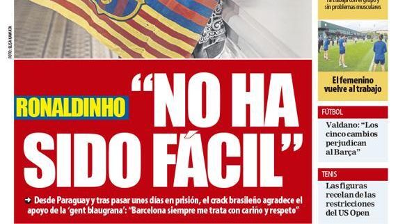 Portada Mundo Deportivo (03/06/20)