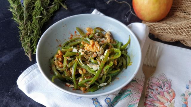 Ensalada templada de Judías Verdes