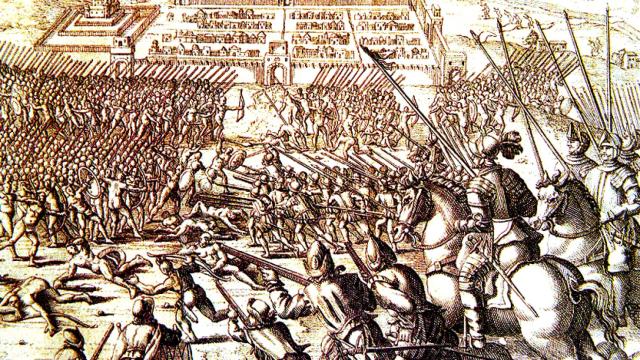 La batalla de Cuzco.