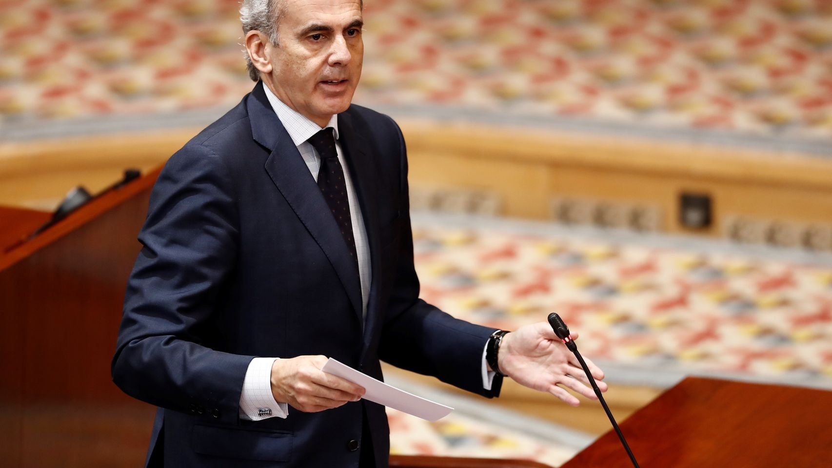 Enrique Ruiz Escudero, consejero de Sanidad de la Comunidad de Madrid.