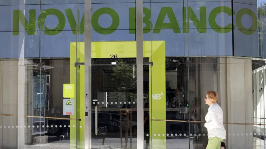 Una sucursal de Novo Banco en una imagen de archivo.