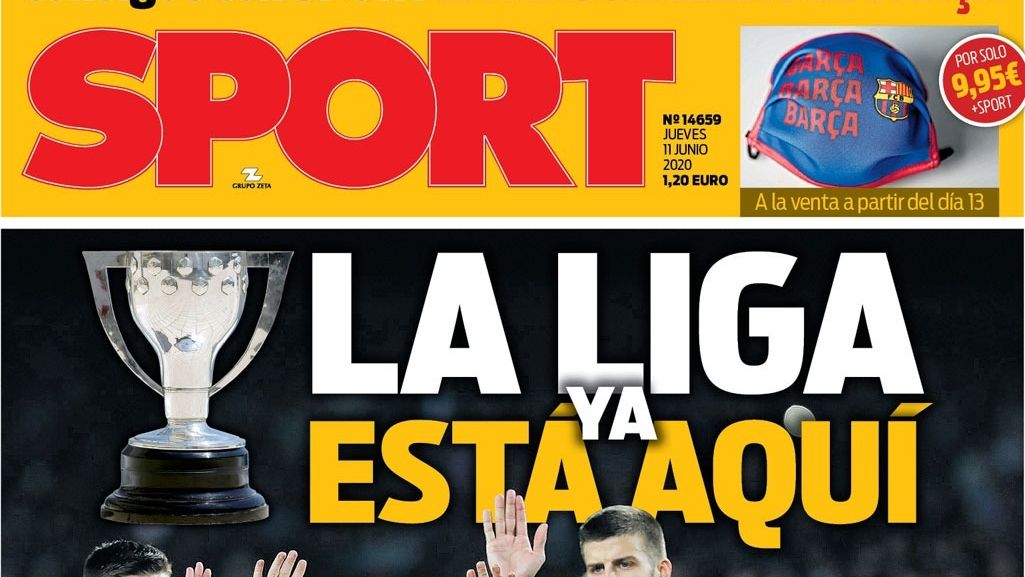 Portada Sport (11/06/20)