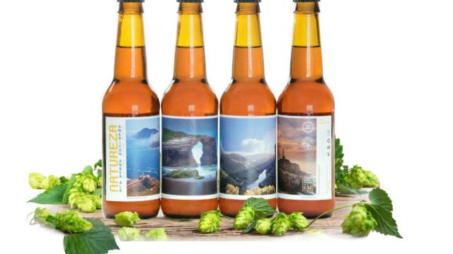 Las cervezas de la colección Natureza.